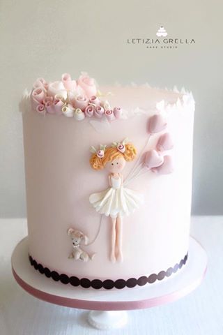 Specialty Desserts, Super Torte, Incredible Cakes, Girly Cakes, Sweet Bites, Ballerina Cakes, Cake Decorating With Fondant, Bakery Cake, Food Artists