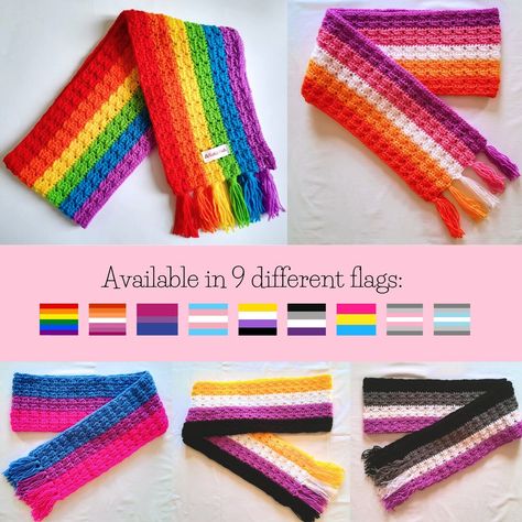 Crochet Pride Flag Pattern Free, Crochet Pride Ideas, Pride Crochet Patterns, Pride Knitting, Pride Flag Crochet, Dr Gregory House, Pride Crochet, Use Your Brain, Gregory House