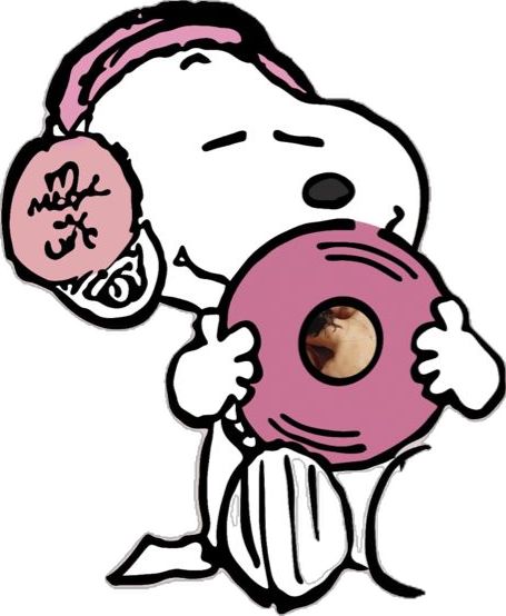 Valentines Snoopy, Pink Earphones, Pink Vinyl Record, Harry Styles Icons, Happy 7th Birthday, Snoopy Cartoon, Blue Emoji, Self Titled, Pink Vinyl