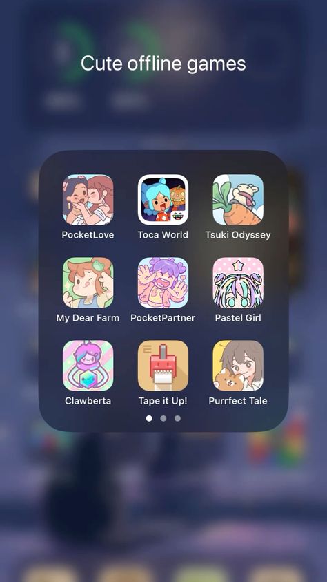 Game Offline Aesthetic, Best Offline Games, No Wifi Games, Kawaii App, Portable Console, Offline Games, Pastel Girl, Organization Apps, Iphone Games