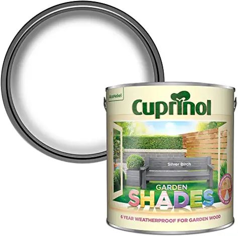 Amazon.co.uk : cuprinol fence paint Cuprinol Willow, Cuprinol Silver Birch, Terracotta Brick, Cuprinol Garden Shades, Willow Garden, Wood Paint, Silver Birch, Olive Gardens, Olive Garden