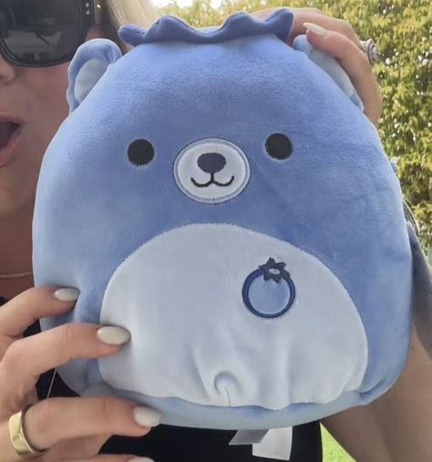 Brunswick the Blueberry, Bear Squishmallows Crossover | SquadApp Blueberry Squishmallow, Polar Bear Squishmallow, Walrus Squishmallow, Blue Axolotl Squishmallow, Squishmallow Bigfoot Collection, Ocean Girl, Disney Emoji, Bear Photos, Cute Stuffed Animals