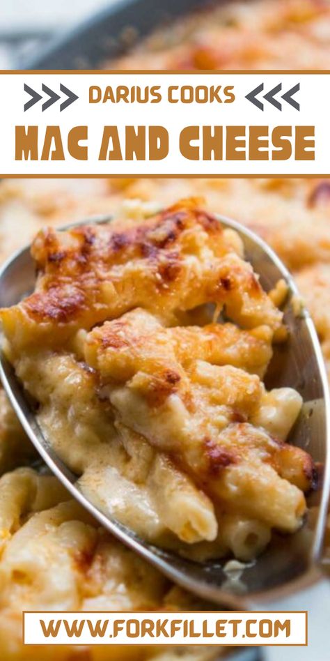 Looking for tasty, comforting food? Try Darius Cooks Mac and Cheese Recipe. It's like dancing for your taste buds. #DariusCooks #MacAndCheese #Recipe Darius Cooks Mac And Cheese, Macandcheese Recipe, Cheese Varieties, Darius Cooks, Homemade Mac And Cheese Recipe Easy, Good Macaroni And Cheese Recipe, Comforting Food, Winning Recipes, Best Macaroni And Cheese