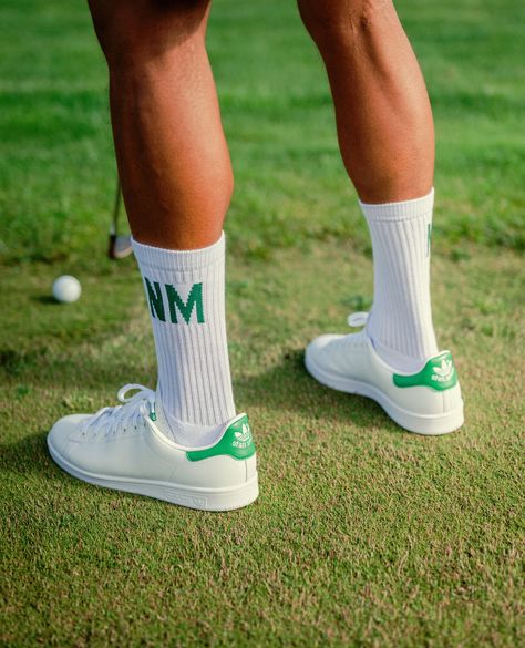 RESTOCKED! It's Back Stan Smith Golf Shoe. •⁠ @adidasgolf •⁠ @stansmithonline #trendygolf #golf #golffashion #golfshoefashion #adidasgolf #stansmith #stansmithgolf #copordrop Adidas Clothing, Model Shots, Trendy Golf, Golf Women, Shoes Art, Golf Shoe, Golf Clothing, Adidas Golf, Adidas Outfit