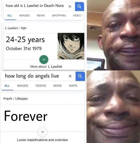 Kira Laugh, L X Light Hard, Video L, L Lawliet, Light Yagami, Harry Potter Anime, Anime Jokes, Anime Memes Funny, Memes Anime