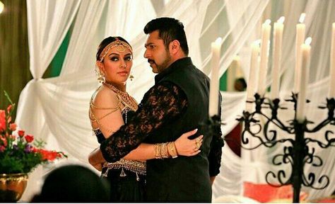 A recent pic of #JayamRavi & #Hansika from #Bogan ! Movie's audio launch to be held 2moro..  Music by #DImman Arvind Swamy, D Imman, Jayam Ravi, Prettiest Celebrities, Audio Songs, Movie Images, Eva Green, Movie Review, Tamil Movies