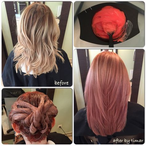 Rose hair color Pink Hair Trends 2023, Pink Hair Trends, Rose Hair Color, Rose Gold Hair Brunette, Hair Color 2017, Gold Hair Colors, Hair Color Rose Gold, Look Rose, Trends 2023