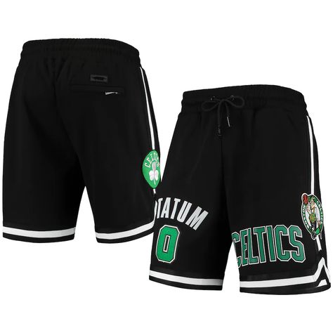 Men's Boston Celtics Jayson Tatum Pro Standard Black Team Player Shorts Boston Celtics Shorts, Boston Celtics Players, Boston Celtics Team, Good Luck Charlie, Jayson Tatum, Nba Store, Terry Shorts, Team Player, Boston Celtics