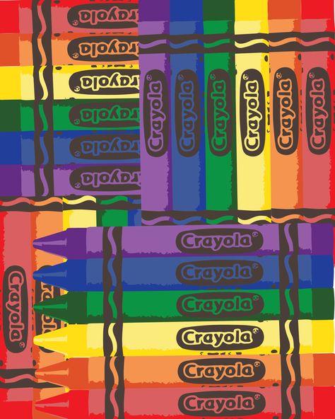 Crayon Wallpaper, Crayon Texture, Crayon Book, Monster Room, Teacher Wallpaper, School Wallpaper, Toddler Classroom, School Tool, Crayola Crayons