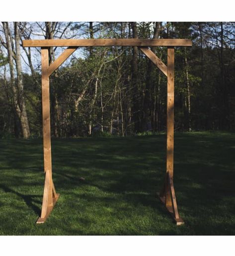 Diy Wedding Arbor, Wood Wedding Arches, Diy Arbour, The Sorry Girls, Arbor Decor, Diy Wedding Arch, Wedding Archway, Wedding Ceremony Arch, Wooden Arch