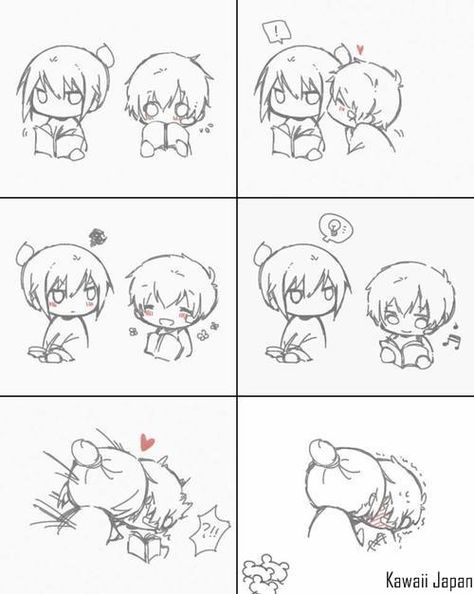 kiss chibi manga cute Kissing Reference Drawing Pose Chibi, Chibi Kiss Reference, Chibi Blushing Face, Chibi Pinch Cheeks, Chibi Blowing Kiss, Chibi Kiss, Chibi Side Profile, Types Of Kisses, Cheek Kiss