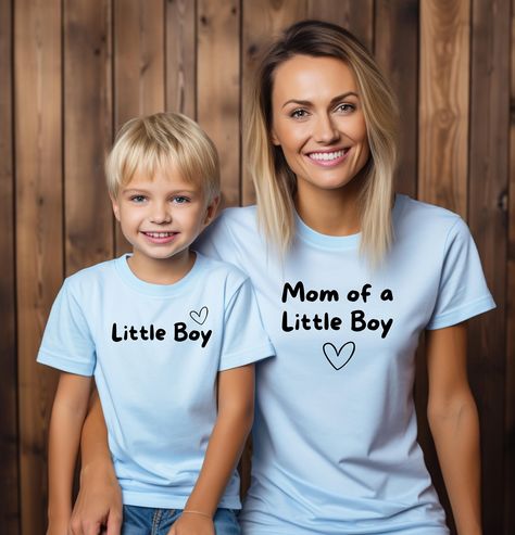 Mom Of A Little  Boy, Mommy and Me Shirts, Mother Son Outfits, Family T-Shirt, Mothersday Gift, Mothersday, Boy Mom Shirt, Matching Shirt Mom Of Boys Shirt, Matching Mom, Mommy And Me Shirt, Mother Son, Mommy And Me Outfits, Mothersday Gifts, Boy Mom, Boys Shirts, Matching Shirts