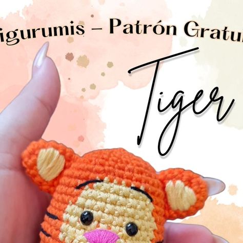 Crochet Panda, Tiger Design, Crochet Amigurumi, Winnie The Pooh, Free Pattern, Amigurumi, Crochet Patterns, Knitting, Crochet