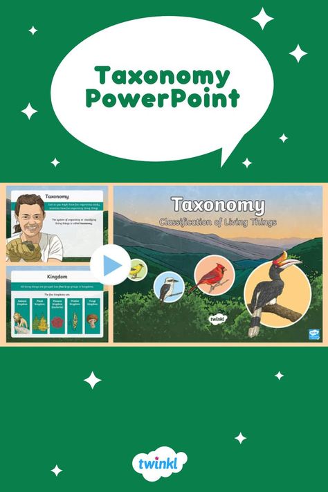 Learn about the taxonomy of the animal kingdom with this super helpful PowerPoint. Your students will become masters at taxonomy and classification of animals and plants with a focus on life science classification. Taxonomy Classification, Classification Of Living Things, Classification Of Animals, Carl Linnaeus, Animals And Plants, The Scientist, Living Things, Nature Activities, Nature Themed