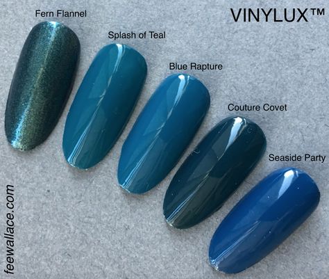 CND Vinylux color comparison shot for Splash of Teal by fee wallace Gel Shellac Nails, Shellac Colours, Cnd Solar Oil, Omg Wow, Vinylux Nail Polish, Cnd Shellac Colors, Shellac Nail Colors, Cnd Colours, Cnd Shellac Nails