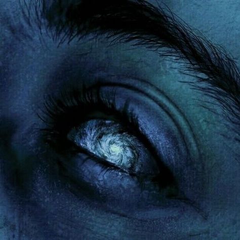 Silver Eyes Aesthetic Male, Magical Eyes Aesthetic, All Black Eyes Aesthetic, Empath Abilities Aesthetic, Evil Blue Aesthetic, Dream Walker Aesthetic, Eye Aesthetic Creepy, Blue Aesthetic Movie, Kimberly Core Aesthetic