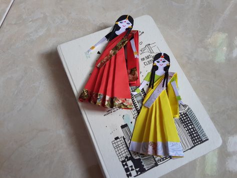 How to make paper doll #girls in a sari doll – Easy Craft Ideas Paper Doll Making, Farm Miniature, Halloween Candy Crafts, Kids Handicraft, Kitty Party Games, Doll Decoration, Paper Dolls Diy, Candy Crafts, Indian Crafts