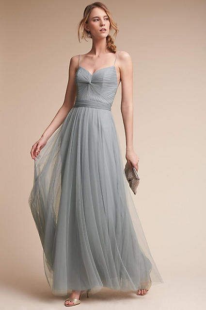 Anthropologie Tinsley Wedding Guest Dress Blue Bridesmaid Gowns, Light Blue Bridesmaid Dresses, Light Blue Bridesmaid, Neon Prom Dresses, Spaghetti Strap Bridesmaids Dresses, Grey Bridesmaids, Bridesmaid Dresses With Sleeves, Blue Bridesmaid Dress, 파티 드레스