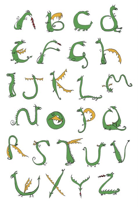 Dragon Alphabet Dragon Alphabet, Dragon Dinosaur, Fancy Writing, Horror Font, Journal Fonts, Typography Alphabet, Letter Symbols, Abstract Wallpaper Backgrounds, Fancy Fonts