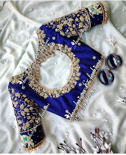 Tassels Saree, Lace Blouse Design, Latest Bridal Blouse Designs, Embroidery Blouses, Boat Neck Blouse Design, Latest Blouse Designs Pattern, Best Blouse Designs, New Saree Blouse Designs, Latest Model Blouse Designs