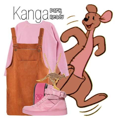 "Kanga~ DisneyBound" by basic-disney ❤ liked on Polyvore featuring Isabel Marant, Disney, Moschino and Animal Planet Roo Costume Winnie The Pooh, Kanga Costume, Kanga From Winnie The Pooh Costume, Kanga And Roo Halloween Costume, Kanga Costume Winnie The Pooh Diy, Kanga And Roo Costume, Disney Bounding Winnie The Pooh Characters, Kanga And Roo Disneybound, Pooh Disneybound