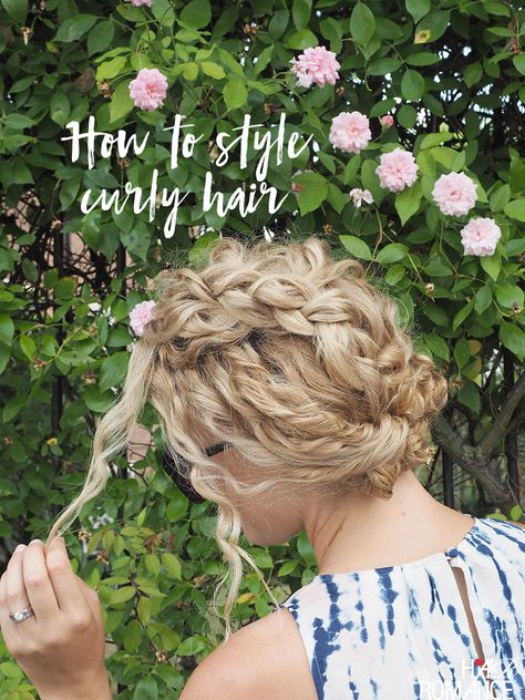 Short Curly Hair Updo, Curly Mohawk Hairstyles, Hair Romance, Curly Hair Tutorial, Curly Hair Photos, Easy Hair Updos, Curly Hair Care, Curly Hair Tips, Hair Curly