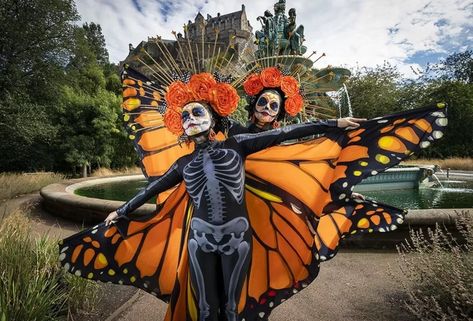 Butterfly Costumes, Monarch Butterfly Costume, Edinburgh Military Tattoo, Military Tattoo, Butterfly Costume, Military Tattoos, Kite Festival, Scotland Uk, Powerful Images