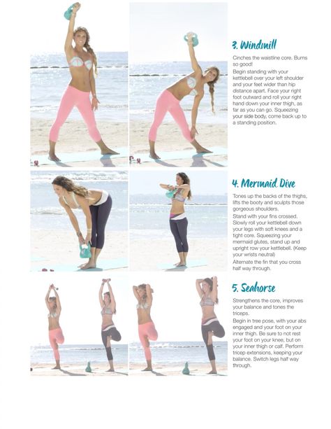 Mermaid Workout, Mermaid Exercise, Mermaid Workout Outfit, Mermaid Pose Yoga Sequence, Mermaid Pose Yoga, Aquatic Exercises Pool Workout, Total Body Toning, Healthy Exercise, Body Workout Plan