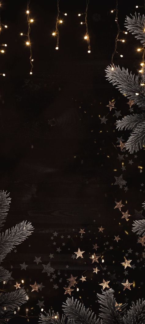 Black Christmas Wallpaper Iphone, New Years Iphone Wallpaper, Black Christmas Wallpaper, Dark Christmas Wallpaper, Christmas Wallpaper Phone, Christmas Bookshelf, Christmas Screen Savers, Wallpaper Iphone Quotes Backgrounds, Clouds Wallpaper Iphone