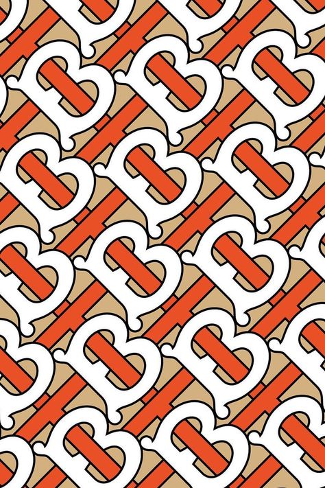 Riccardo Tisci Revives Historic Burberry Logo | British Vogue Burberry Pattern, Peter Saville, Burberry Logo, Riccardo Tisci, 패턴 배경화면, Joy Division, Monogram Prints, Logo Pattern, Monogram Design