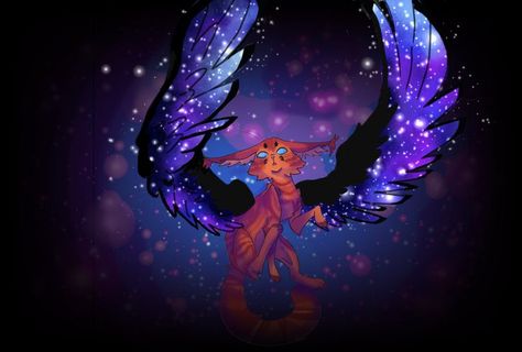 Space Wings, Galaxy Wings, Fanfic Outfits, Winged Creatures, Book Pictures, Galaxy Colors, Supernatural Beings, Wings Art, Pose Idea