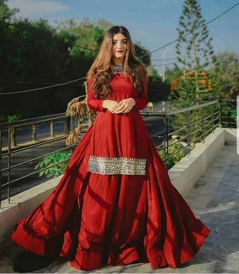 New Version, Lehenga, Red, On Instagram, Instagram