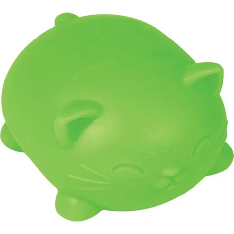 Your favorite Neato Doh Fidget Ball now comes in a kitty shape! Fidgeting fingers can’t get enough of this soft doughy ball encased in a silky rubbery skin. A wonderful silent fidget tool that will keep hands busy and minds focused for hours! The perfect sensory stress ball for touchy feely sensory seekers. Designed for gentle fidgeting – may potentially break if overstretched or poked with sharp objects. Comes in fabulous random bright colors. Nee Doh, Diy Stressball, Fidget Tools, Diy Fidget Toys, Feeling Groovy, Therapy Toys, Toy Tools, Toys Collection, Animal Toys