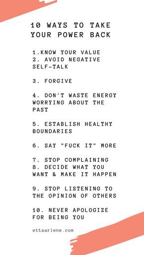 Taking Power Back, Take Power Back, Take Back Your Power, Tenk Positivt, Take Your Power Back, Self Affirmations, Selflove Motivation, Power Back, Affirmations Positive