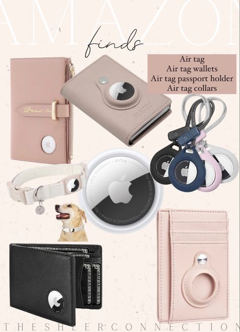 Gift ideas Airtag Dog Collar, Air Tag Ideas, Collar Outfits Aesthetic, Air Tag Holder, Apple Air Tag, Dog Shock Collar, Apple Ipad Case, Air Tag, Apple Air