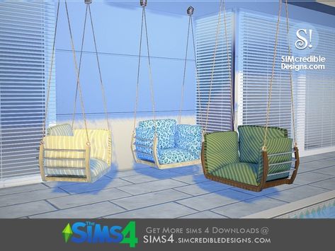 by SIMcredibledesigns.com Found in TSR Category 'Sims 4 Living Chairs' Furniture Cc, Sims 4 Tsr, Die Sims 4, The Sims 4 Pc, Cc Furniture, Summer Furniture, Play Sims, Casas The Sims 4, Sims Building