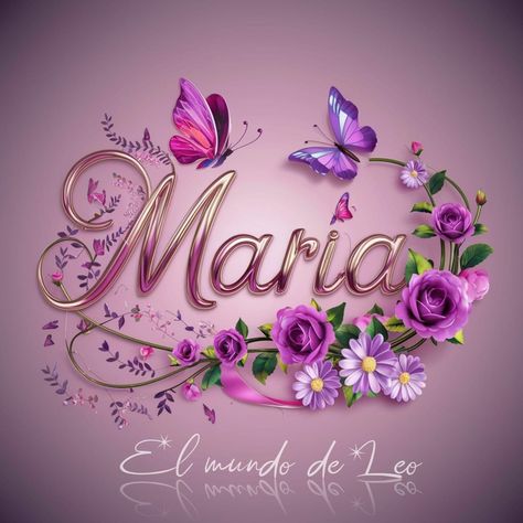 Maria Name Wallpaper, Maria Name, Royal Names, Letter Art Design, Bamboo Art, Name Wallpaper, Letter Art, Name Art, Word Art