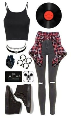 Cute Emo Outfits, Mode Costume, I'm Bored, Tomboy Style Outfits, Mode Kpop, Emo Outfits, Tween Outfits, Red Pants, Teenager Outfits