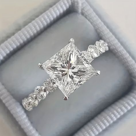 Faster shipping. Better service Luxury Sterling Silver Princess Cut Wedding Ring, Princess Wedding Ring Whiteflash, Luxury Princess Cut Diamond Ring With Accents, Princess Cut Ring Quad Center, Luxury Sterling Silver Ring With Princess Cut, Luxury Silver Princess Cut Ring, Luxury White Gold Princess Cut Engagement Ring, Luxury Princess Cut Engagement Ring, Luxury Timeless Princess Cut Wedding And Engagement Rings