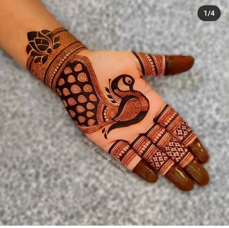 Peacock Henna, Latest Mehndi Designs Wedding, Special Mehndi Design, Beautiful Simple Mehndi Design, Mehndi Designs Bridal Hands, Very Simple Mehndi Designs, Simple Mehndi Designs Fingers, Engagement Mehndi Designs, Full Mehndi Designs