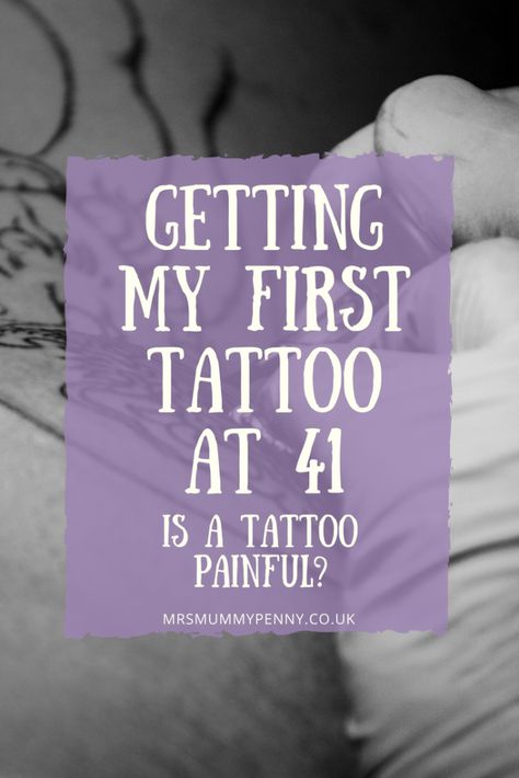 Getting my First Tattoo at Aged 41 - Is a Tattoo Painful? Before 40, Beauty Advice, Hypnotherapy, Back Tattoos, First Tattoo, Instagram Live, A Tattoo, Fitness Beauty, Tattoo On