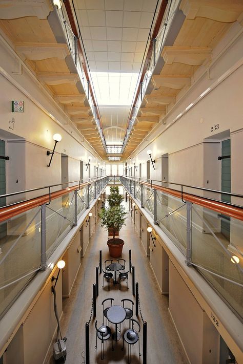 Langholmen Hotel - Former Swedish Prison Luxury Prison, Unusual Hotels, Youth Hostel, Prison Cell, Kayak Tours, Top Hotels, To Sleep, Luxury Hotel, Stockholm