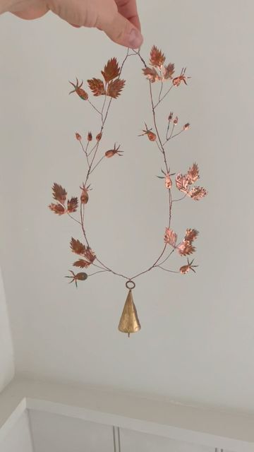 Happy Winter Solstice, Copper Wire Art, Bird Mobile, Wall Wreath, Snow Much Fun, Copper Art, Tin Art, Diy Metal, Metal Crafts