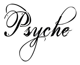 psyche. Psyche Tattoo, Dreamy Art, Mood Boards, Tatting, Tattoo Ideas, Calligraphy, Magazine, Tattoos, Quick Saves