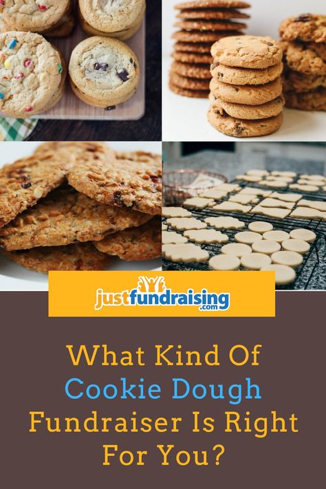 We've listed our popular cookie dough fundraisers to help you choose the best one for your band! #EasyFundraisingIdeas #FundraisingFun #BandFundraisers #CookieFundraiserIdeas #CookieDough #JustFundraising Diy Cookie Dough, Cookie Dough Fundraiser, Chunky Chocolate Chip Cookies, Easy Fundraisers, Popular Cookies, Fund Raiser, Frozen Cookie Dough, Fundraiser Ideas, Kinds Of Cookies