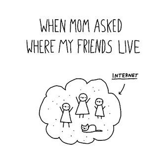 Internet Friendship Day  13 Februrary Internet Friends Quotes, Internet Friendship, Funny Sites, Internet Friends, Read More Books, Internet Funny, You Funny, Friends Quotes, I Laughed