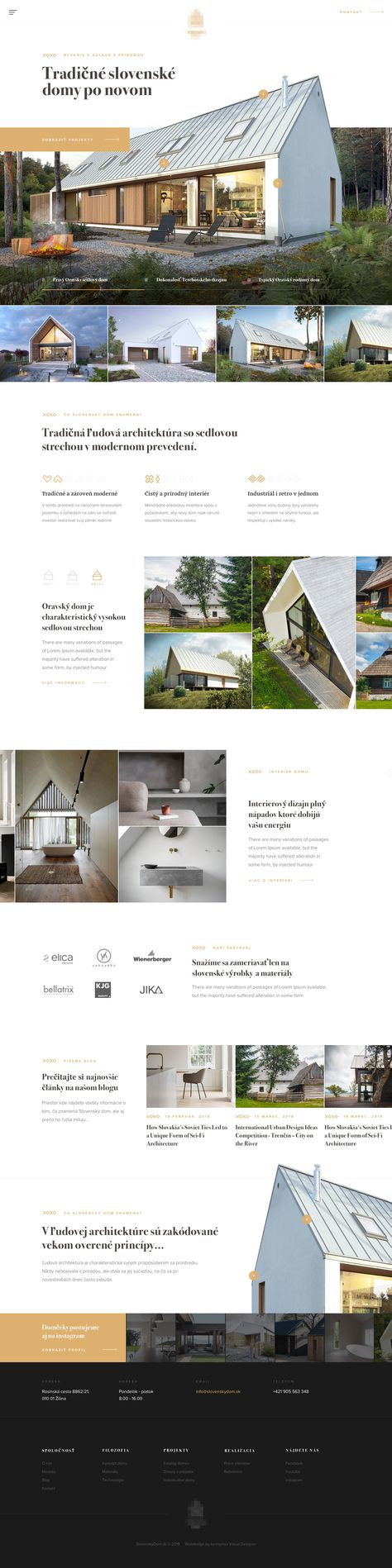 Architecture Webdesign, House Website Design, Property Website Design, Architecture Websites, Real Estate Website Design, Wordpress Development, Web Design Examples, Modern Web Design, Modern Website