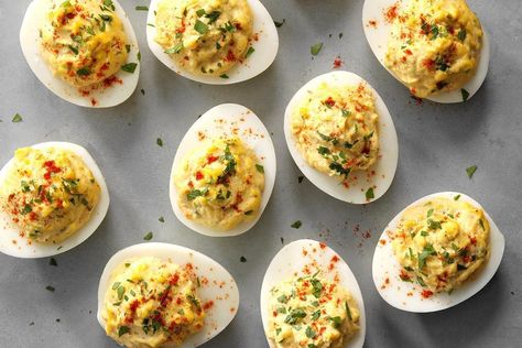 The Secret Ingredient for Best-Ever Deviled Eggs Thanksgiving Deviled Eggs, Perfect Deviled Eggs, Deviled Egg Recipe, Devilled Eggs Recipe Best, Deviled Eggs Recipe Classic, Best Deviled Eggs, Deviled Eggs Easy, Deviled Eggs Classic, Easter Menu