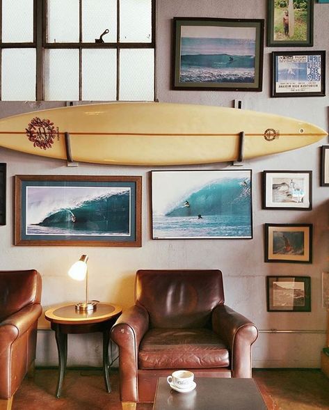 Surf Style Home, Deco Surf, Surf House Decor, Surf Room, Surf Decor, Surf House, Surf Shack, House Room, Style At Home