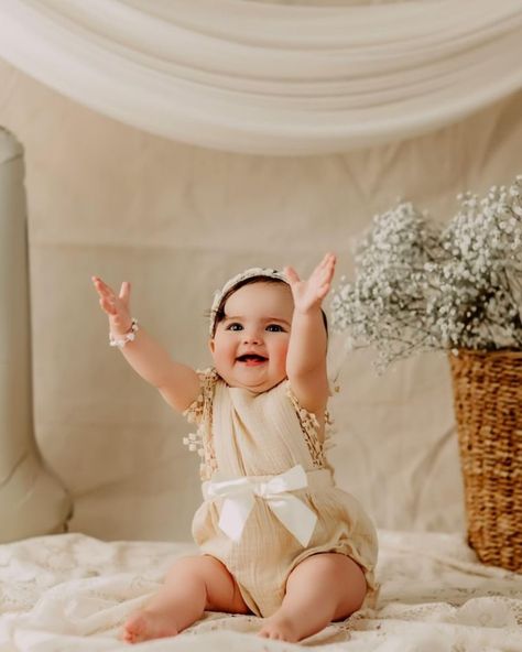 A little piece of magic in every outfit ✨💖 **TAP TO SHOP** @monicanicole1 @julieespinozaphotography 1st Year, Summer Swim Suits, Linen Material, Fall Accessories, Trendy Baby, Girls Rompers, Baby & Toddler Clothing, Cake Smash, Bow Headband